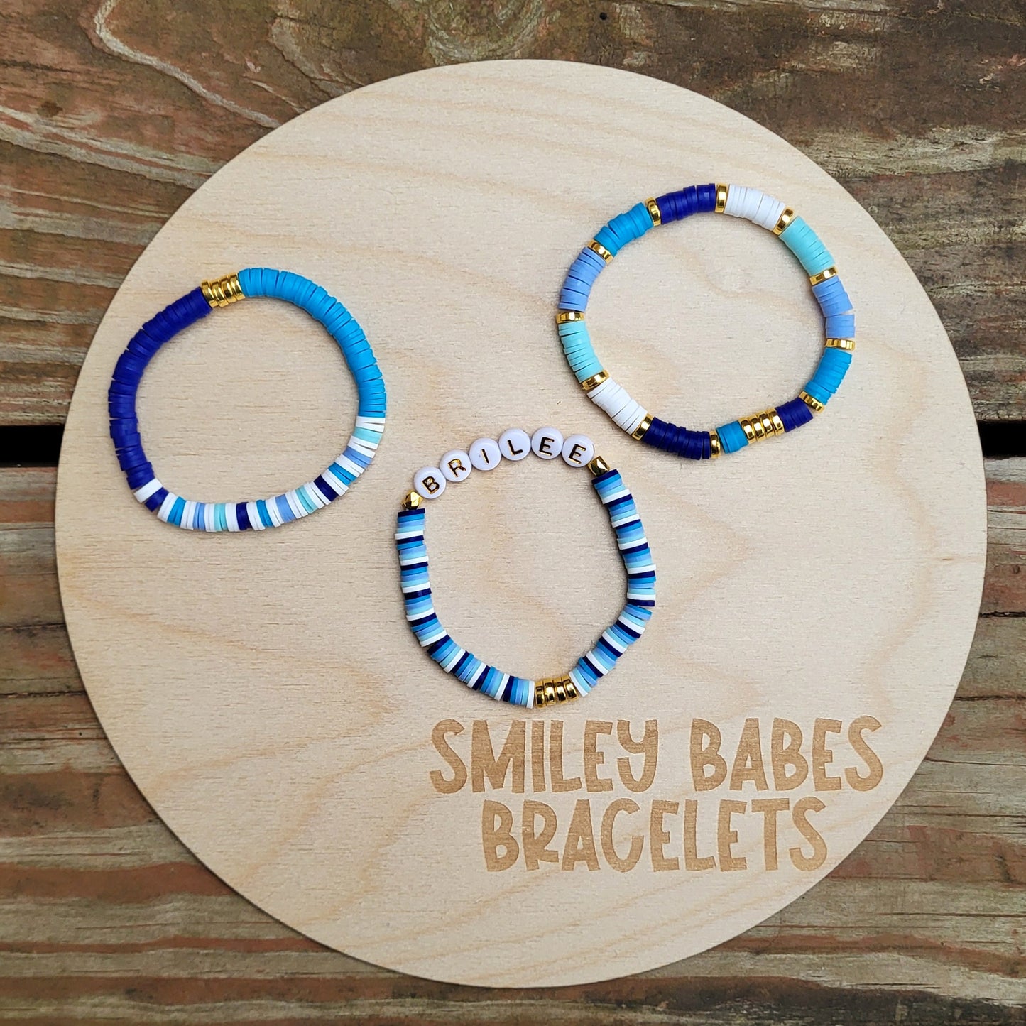 Custom Name Clay Mini Stack