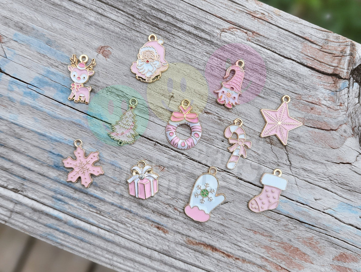 Mystery Pink Charmed Christmas Single