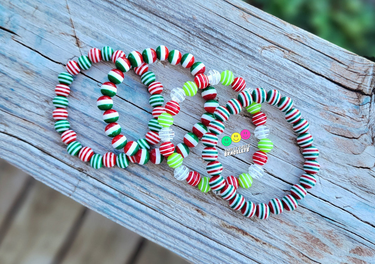 Christmas Stripes Set - 6" Older Child