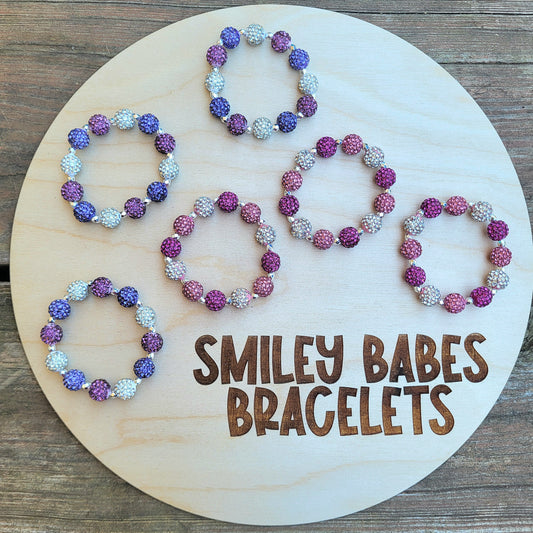 BLING Singles - PINKS & PURPLES