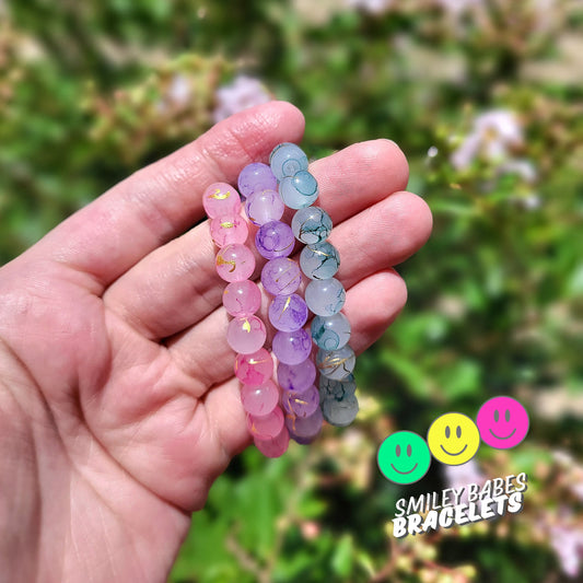 Gold Splash Singles - PINK, PURPLE, TURQUOISE