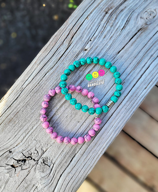 Turquoise Rounds Duo